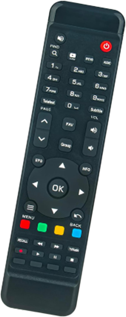 STB box with remote